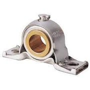 DODGE Sleeve Bearings, Bronzoil 2-Bolt Pillow Block, P2B-BO-012 035103 3/4